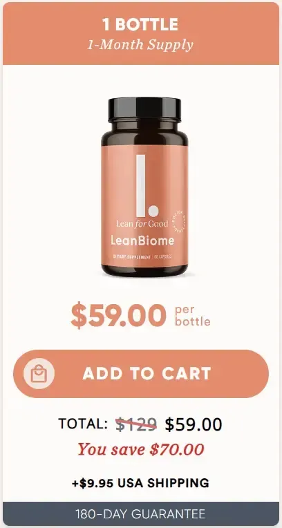 leanbiome 1 bottle